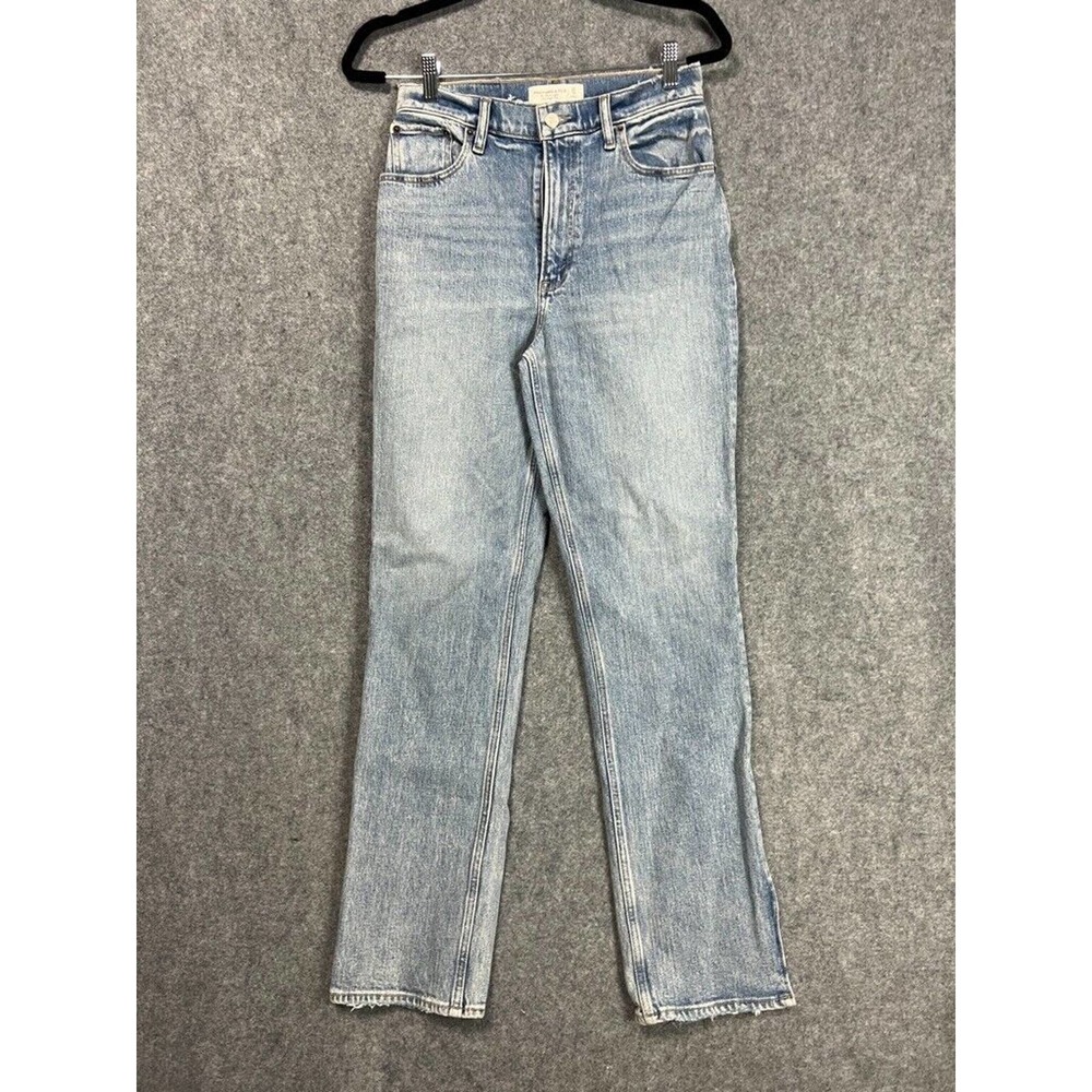 Abercrombie & Fitch Jeans Women 27 Blue Light 90s Straight Ultra High Rise